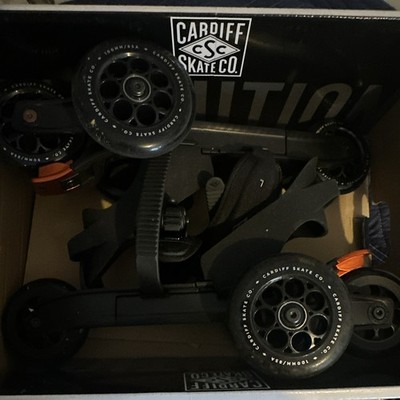 Cardiff Skate Co. S1 Adjustable Inline Skates Boys US 4 to Men's US 13
