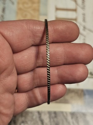 Silver Tone Bangle Bracelet