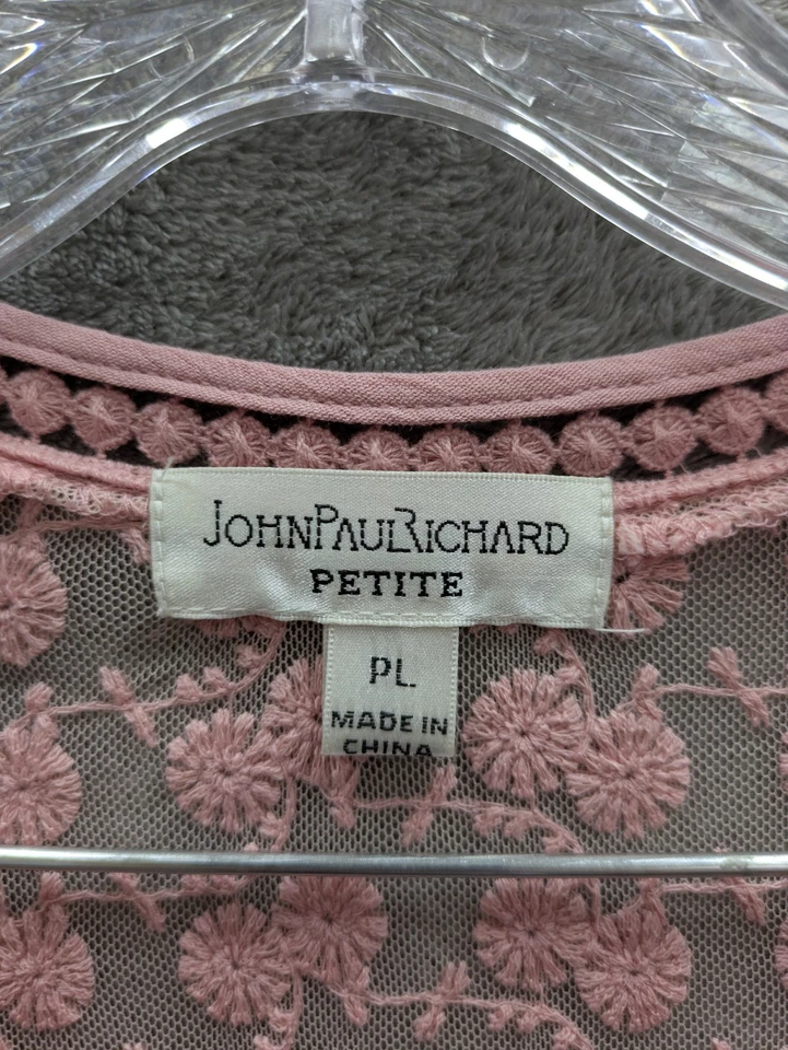 Blusa Campesina Mujer Mediana/Grande Est Encaje Arrugado Bohemia Minimalista Coqueta Foto 2 de 4