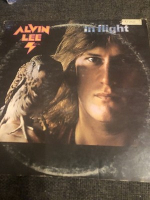 Alvin Lee --  In Flight Double Vinyl LP ; Chrysalis Records CTY 1069 -- 1974