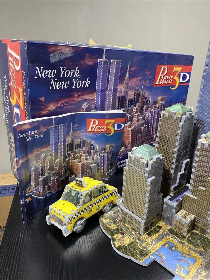 Puzz3d New York, New York 3D Puzzle - 3141 Pieces (Wrebbit, 1997) - Image 2 of 4