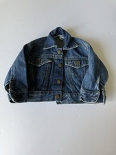 Vintage Baby Place Newborn Jean Jacket Size 0-3 Months