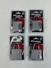 CHOOSE COLOR Master Lock Resettable Combination Locker Lock for Gym School 653D
