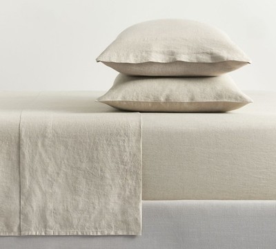Pottery Barn - Belgian Flax Linen Classic Sheet Set 814839 - Clearance
