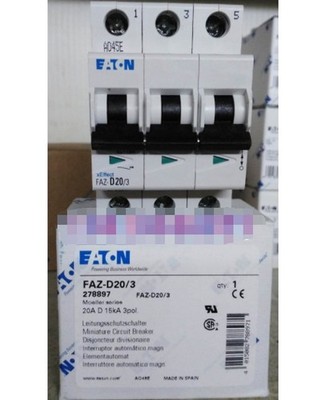 1PCS New      FAZ-D20/3  Circuit Breaker 3P 20A D-Type Brand *yt