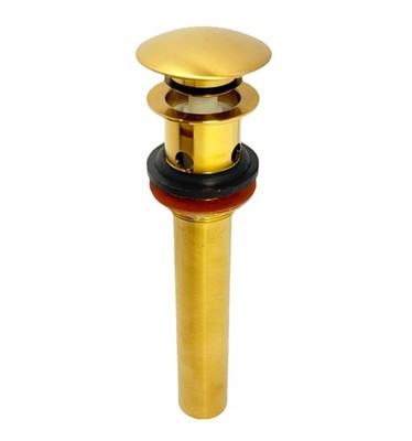Signature Hardware SH332BG Pop-Up Bathroom Drain - Brushed Gold