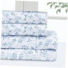 Bedding Bed Sheet Set- 4 Pieces Bedding- 100 Polyester Full Floral Vine