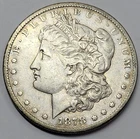 1878 CC Carson City U.S. Silver Morgan Dollar - VF Cleaned - 1c No Reserve