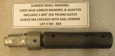 SUNNEN MANDREL LOT SM-88A - USED AK20-1000UD LIFETIME MANDREL PACKAGE