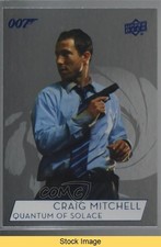 2019 James Bond Collection Silver Foil Glenn Foster as Craig Mitchell READ kr0