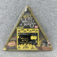 Wallet Ninja 18-in-1 Multi Tool Card As Seen On TV New Sealed Fits in Wallet