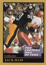 Jack Ham Pittsburgh Steelers HOF Enor 56 Football Card 1991 Penn State