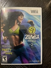 Zumba Fitness 2 (Nintendo Wii) CIB COMPLETE & TESTED