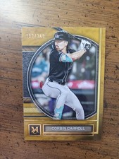 Corbin Carrol #’d /249 2025 Topps Museum Collection Gold Diamondbacks