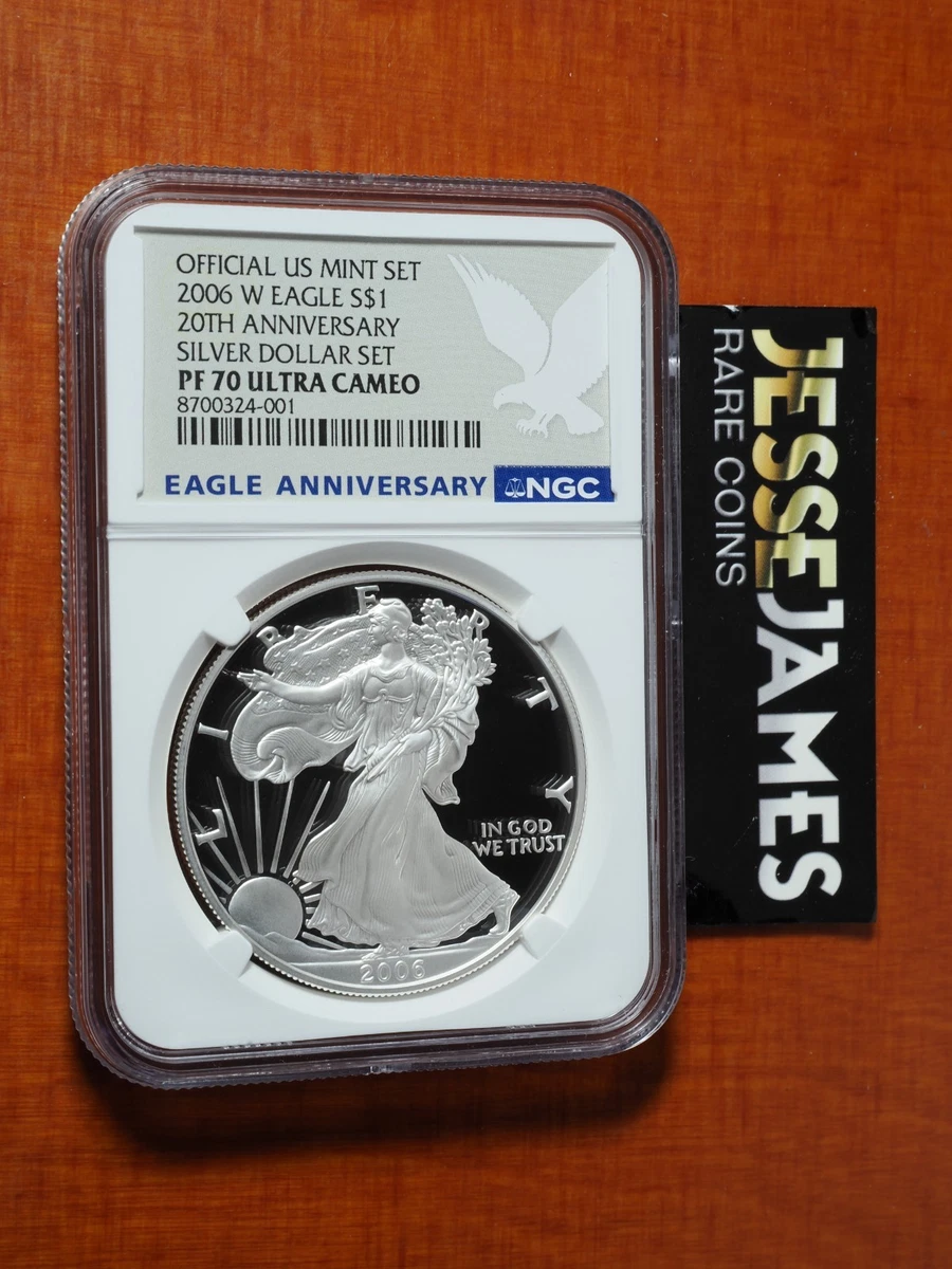 のもと NGC PF70☆2006 アメリカ シルバー イーグル 銀貨 2006 Silver Eagle Ngc Pf70 for sale | eBay