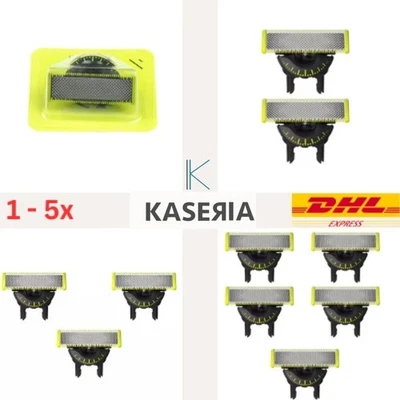 NOVABLADE 1‑5x Ersatzklinge für Philips OneBlade 360° QP2520 QP2530 QP2630 Rasierklinge
