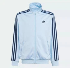 New adidas Kids Adicolor Firebird Track Jacket JD1621  Sky Blue Youth X-Large XL