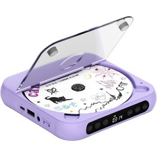 Rechargeable Portable CD Player with Dual Stereo Speakers, Bluetooth9308