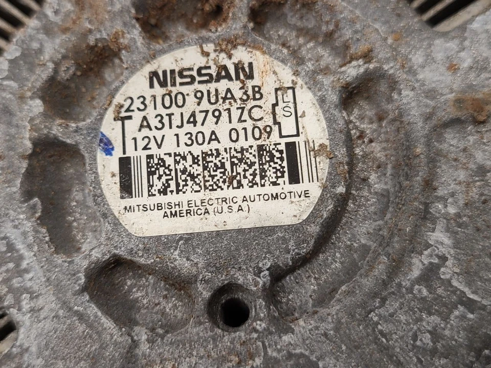  2018 2019 2020 2021 2022 2023 NISSAN MURANO Alternator  - Image 3 of 4