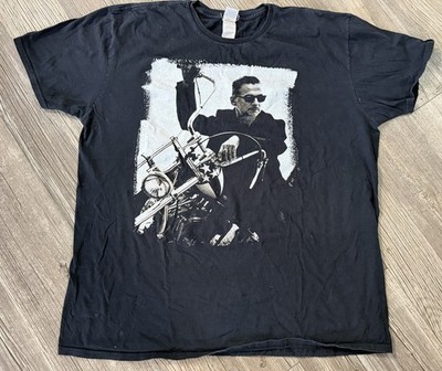 RARE Depeche Mode Dave Gahan Motorcycle Portrait Promo T-Shirt 2XL