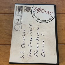 Zodiac DVD 2007 2-Disc Director's Cut David Fincher Jake Gyllenhaal Robert