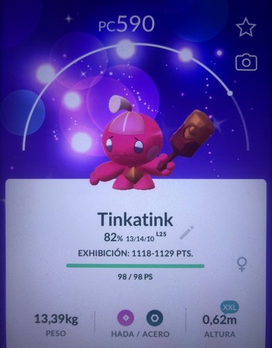 Trade✨shiny XXL Tinkatink ✨Pokemon (Reg. Trade)