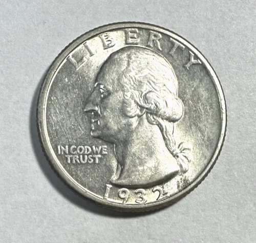 1932 Washington Quarter AU 1101