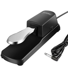 Piano Sustain Pedal, Universal Keyboard Foot Sustain Pedal for Yamaha, Casio,...