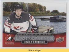 2017 Upper Deck Team Canada Juniors Local Legends Julien Gauthier READ 2d8