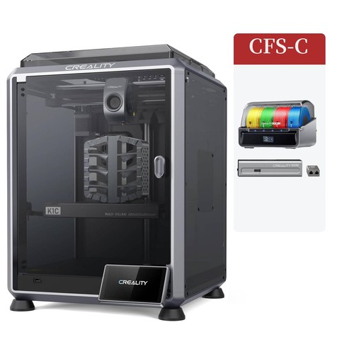 [2025]Creality K1C 3D Printer 600mm/s High-Speed With CFS-C Filament System