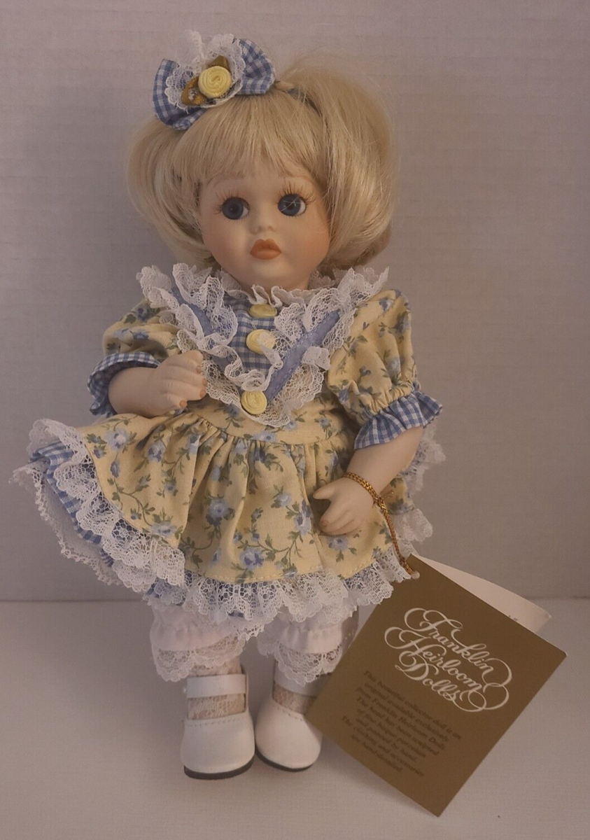 Franklin Heirloom Doll ビスクドール Franklin Heirloom Doll ビスクドール Franklin Heirloom Dolls for