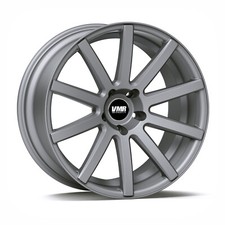 20" VMR Wheels V702 20x10 Rim, +25 offset, 5x112, 66.6mm Bore, Matte Gunmetal