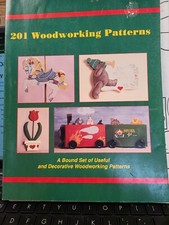 201 Woodworking Pattern Book 10th Edition, January 1993 W/ Extra Bonus Patterns