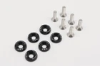 M8x1.25 Size Car Fender Dress Up Bolt Bumper Washer Kit - Multiple Color Option