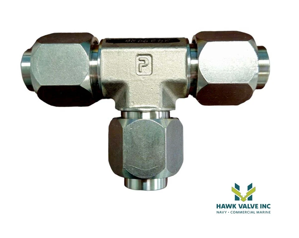 3/4" Parker 12 JBTX-SS Triple-Lok 37 Union Assembly - Image 3 of 4