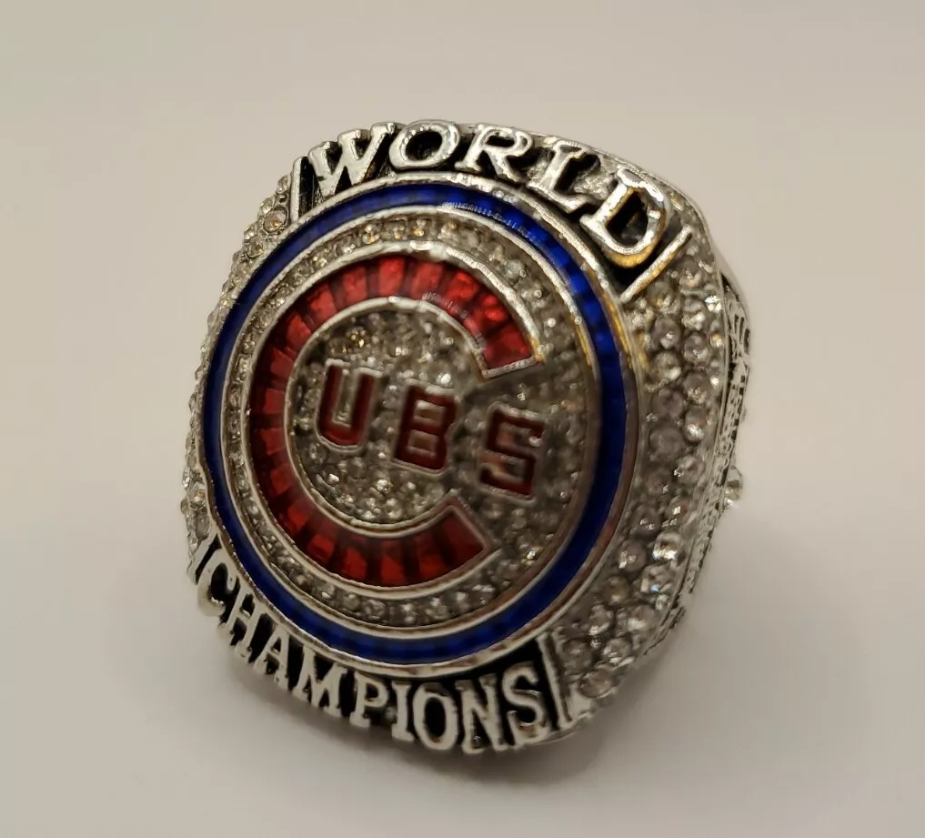 2016 Chicago Cubs World Series Championship Ring Ben Zobrist Ring