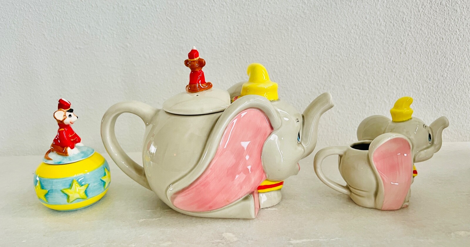 Vintage Disney Dumbo Tea Set in Original Box Complete New eBay