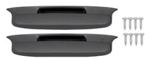 Oer Black Armrest Assembly Set For 1957 Chevy Bel Air 24 Door Hardtop And Sedan