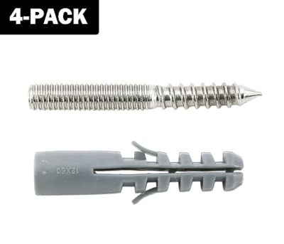 Top Hardware Stainless Steel 5/16'' - 20 x 2-3/8'' Steel Hanger Bolt