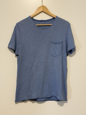 Loft Designed by T-Shirt Herren Gr. S Topzustand Baumwolle Blau