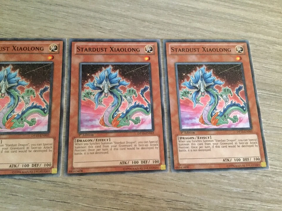DP10-En003 3x Stardust Xiaolong Yugioh Card English - Image 3 of 3