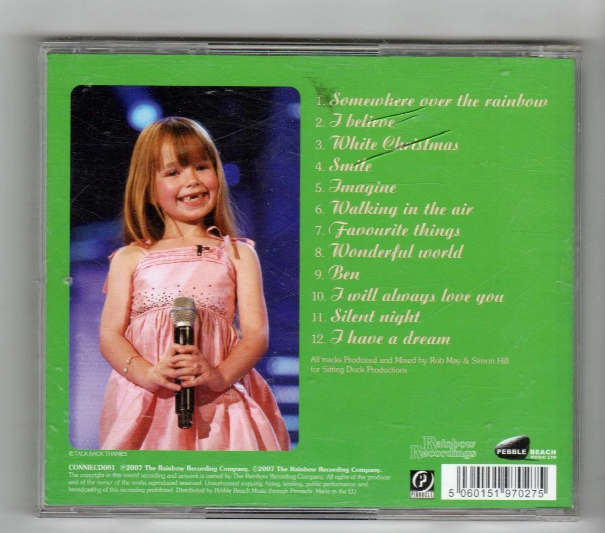 Original versions of Somewhere over the Rainbow by Connie Talbot