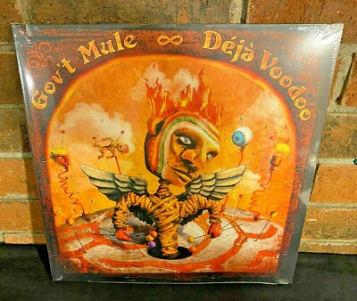 GOV'T MULE - Deja Voodoo, Import 180G 2LP BLACK VINYL Gatefold New & Sealed!