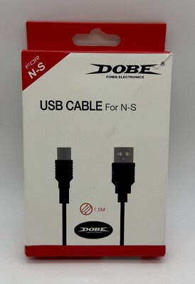Dobe USB-A To USB-C Cable TNS-868 For Nintendo Switch New