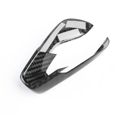 Hot Genuine Carbon Fiber Gear Shift Knob Lever Trim Cover for BMW M2 G87 2021-25