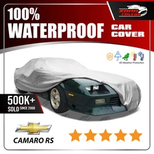 CHEVY CAMARO 1982-1992 CAR COVER - 100% Waterproof 100% Breathable