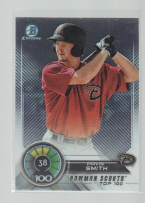 PAVIN SMITH 2018 BOWMAN CHROME SCOUTS' TOP 100 #BTP-38