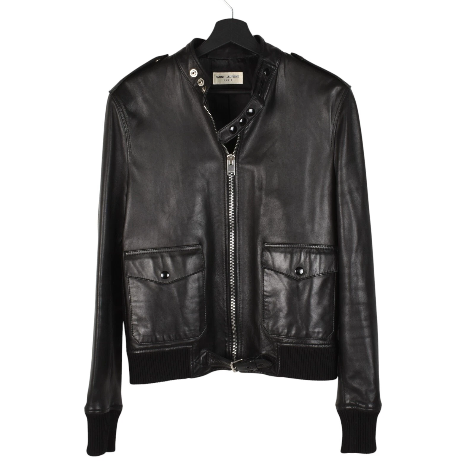 SAINT LAURENT (YSL) Saint Laurent Giacca Bomber Uomo Pelle Taglia IT52 M L S1407
