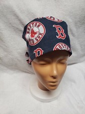 BOSTON RED SOX HANDMADE SURGICAL SCRUB CAP