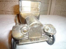 VINTAGE 1926 MODEL T FORD CAR COIN BANK Made By BANTHRICO INC. Chicago, USA